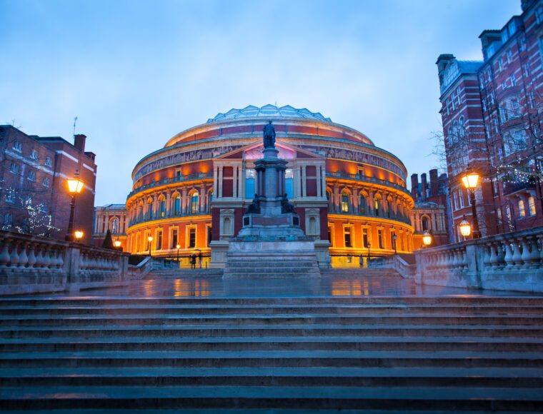 The Royal Albert Hall, Opera theatre, in Kensington, London,