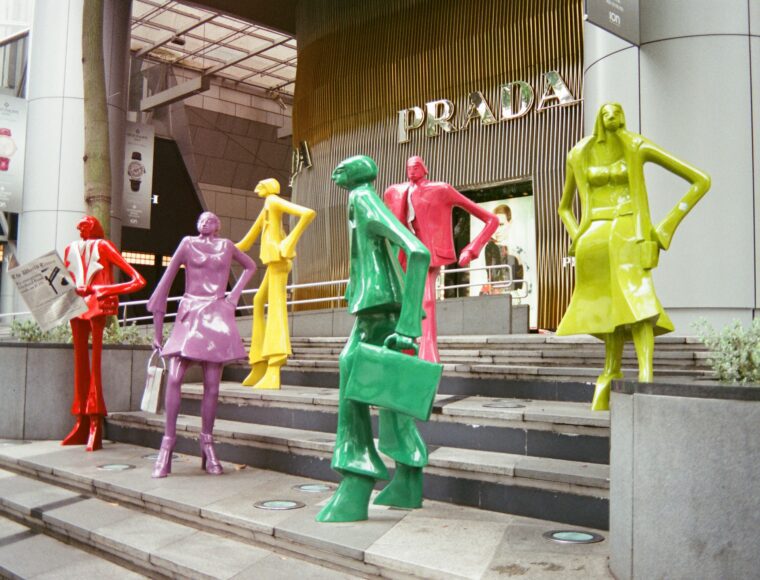 Prada Art Installation during London Fashion Week